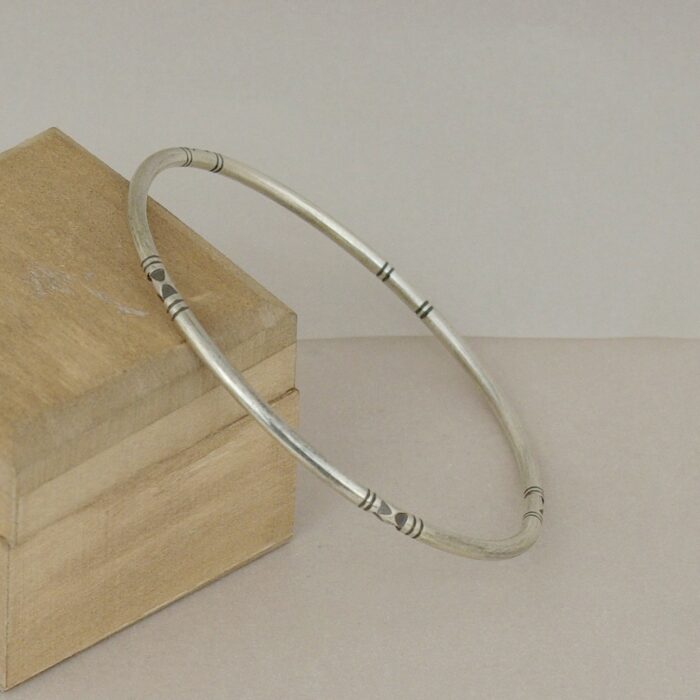Bracelet jonc Ténéré argent 925