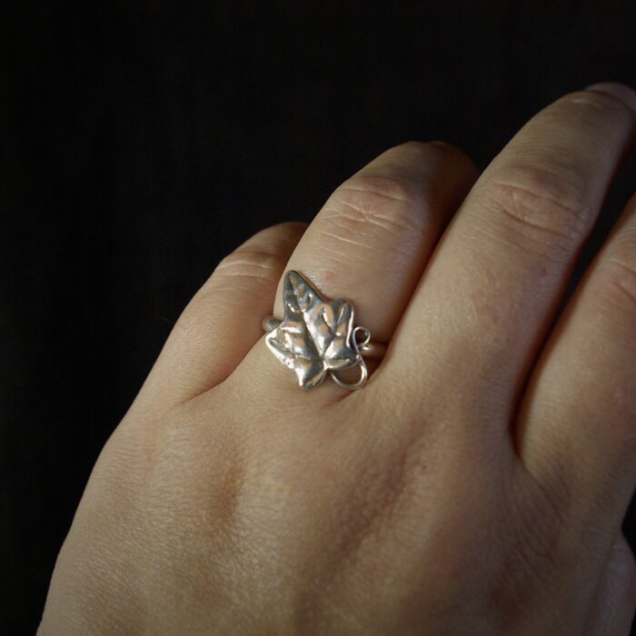 Bague petite feuille – Image 3