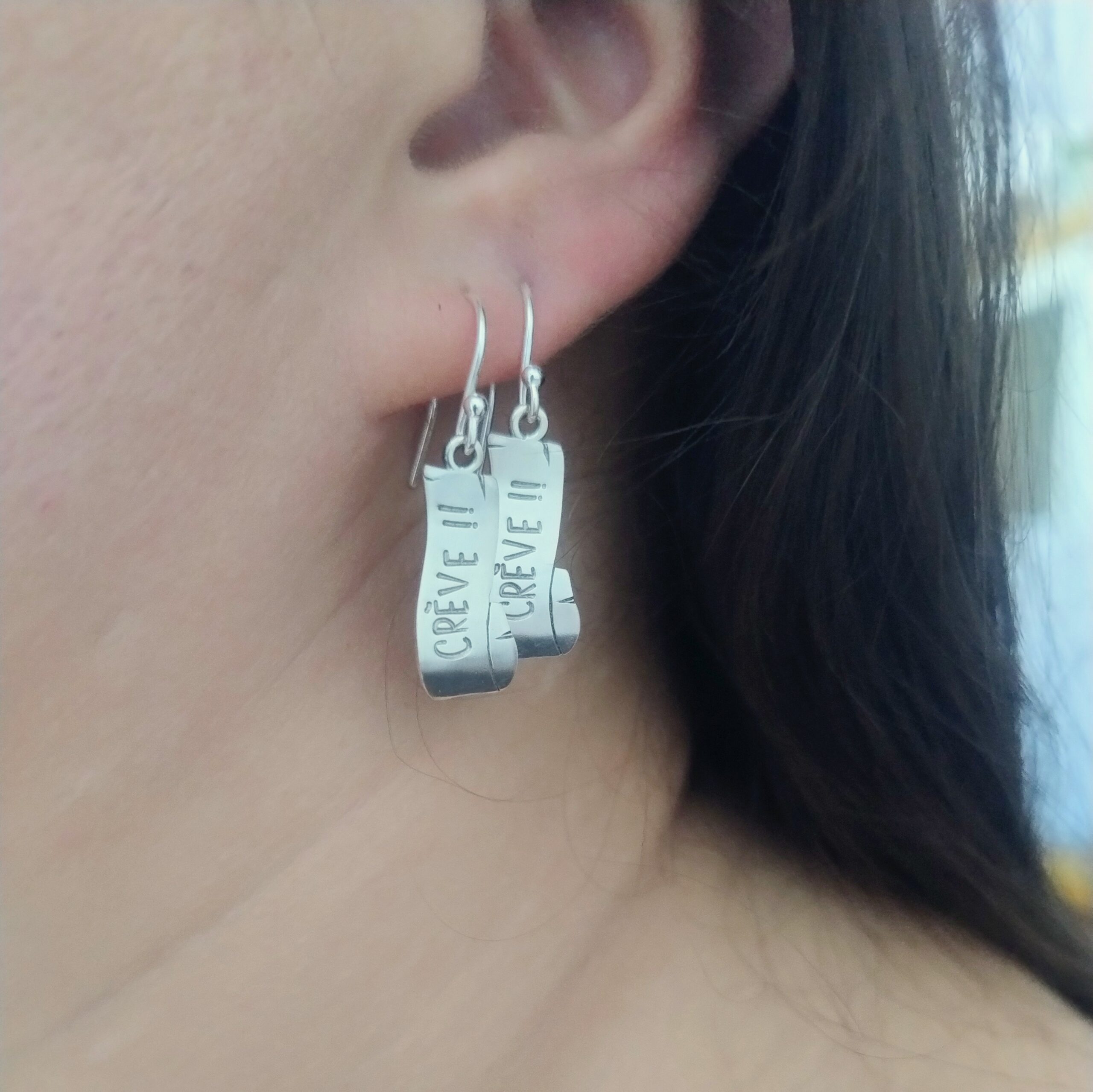 Boucles d'oreilles "Crève !" – Image 2