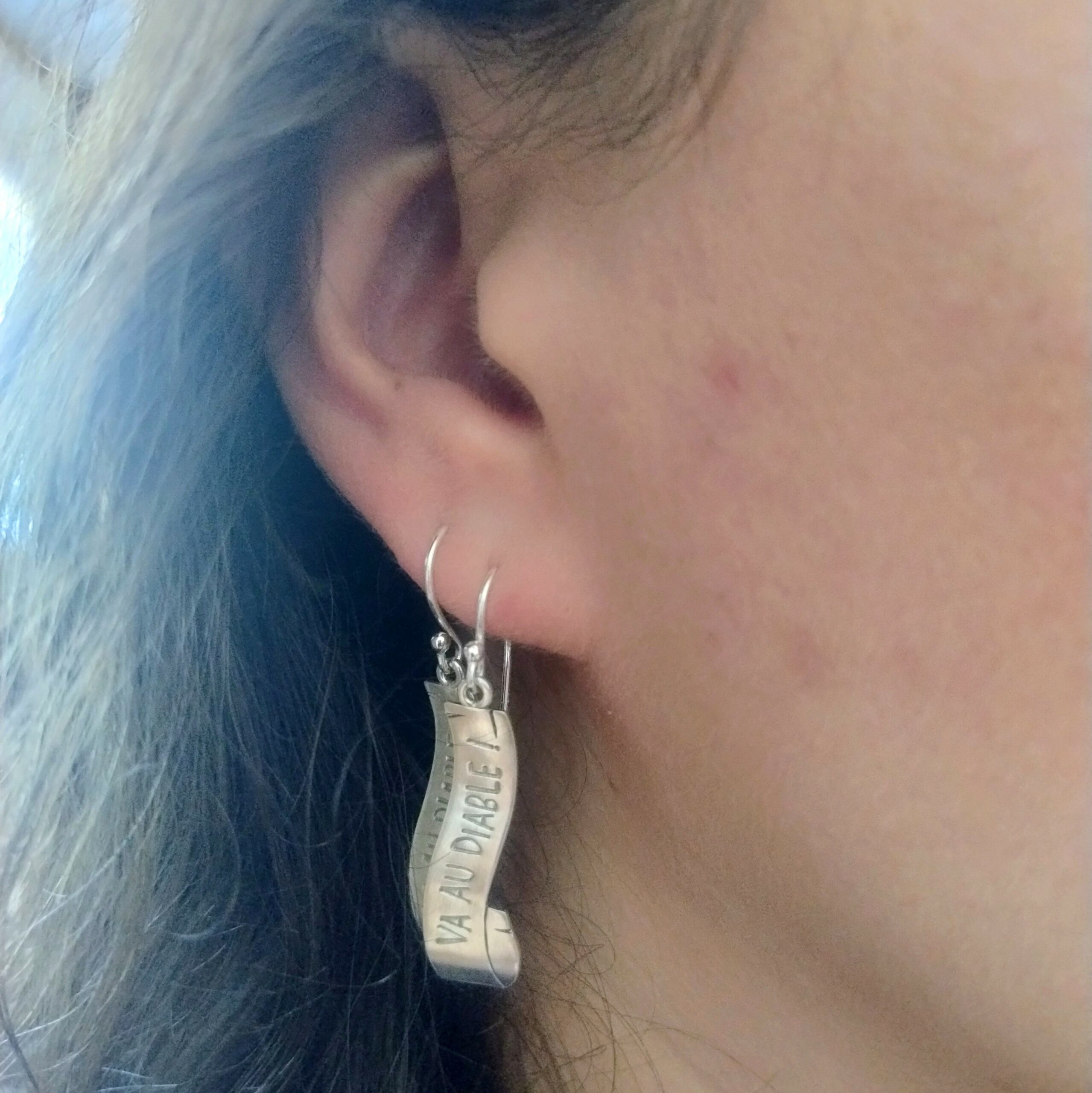 Boucles d'oreilles "Va au Diable !" – Image 2